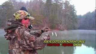 Bass Fishing on Lake RhodhissJoeys Outdoor Adventures [upl. by Rizika10]