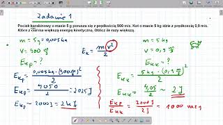 Energia kinetyczna [upl. by Roma]