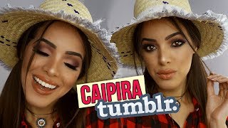 MAKE TUMBLR PRA FESTA JUNINA [upl. by Ahseekal185]