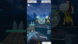 Lucario vs Araquanid  🤜🤛 pokemon pokemongo [upl. by Rena]