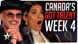 Canadas Got Talent 2024  Week 4 ALL AUDITIONS [upl. by Aihsemaj]