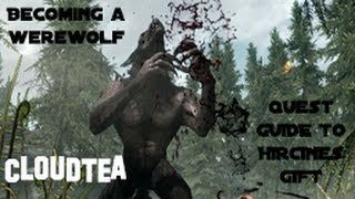 ESO  Quest Guide for Hircines Gift Becoming a werewolf [upl. by Zonda]