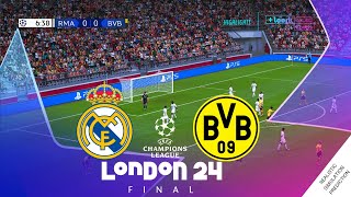 REAL MADRID v BORUSSIA DORTMUND FINAL UEFA CHAMPIONS LEAGUE 2024 [upl. by Asaert]