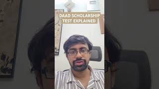 DAAD SCHOLARSHIP TEST EXPLAINED scholarship daadgermany students preparation [upl. by Oicnoel349]