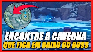 ENCONTRE A CAVERNA QUE FICA EM BAIXO DO BOSS NA ESPINHA DO DRAGÃO  GENSHIN IMPACT [upl. by Unam]