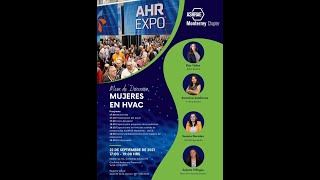 ASHRAE MONTERREY MEXICO MUJERES EN HVAC 2021 [upl. by Mace]