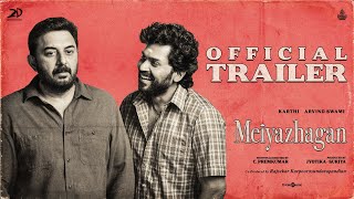 Meiyazhagan  Trailer  Karthi  Arvind Swami  Govind Vasantha  CPremkumar  Suriya  Jyotika [upl. by Gifford]