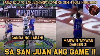 MPBL HIGHLIGHTS NUEVA ECIJA VS SAN JUAN 2ND ROUND GAME 1 OCTOBER 27 2023 [upl. by Golda]