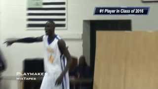 71 PF Thon Maker Goes OFF on GW Danville  Freshmen Year [upl. by Payton386]