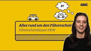 Anhänger ziehen mit den Führerscheinklassen B und BE  ADAC [upl. by Ahterod428]