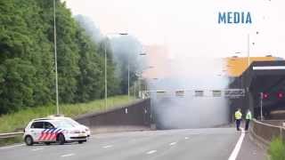 Dode en gewonden bij ongeval in Heinenoordtunnel A29 Barendrecht [upl. by Kamp]