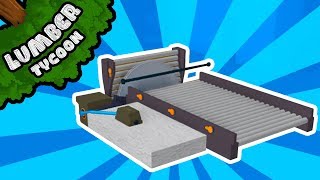 How To Fit Any Size Wood Into Any Size Sawmill Lumber Tycoon 2 [upl. by Erihppas]