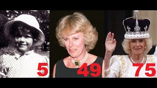 Queen Camilla from 4 to 75 years old [upl. by Ayila205]