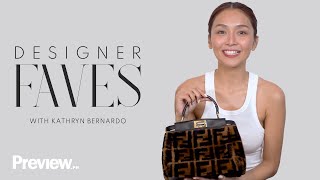 Kathryn Bernardo Shares Her Favorite Designer Items  Designer Favorites  PREVIEW [upl. by Mrots]