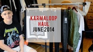 Karmaloop Haul  June 2014 [upl. by Frieder]