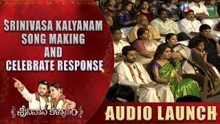 Srinivasa kalyanam Song Making And Celebrate Response [upl. by Enajyram455]