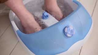 Visiq Bubble Foot Spa  Argos Review [upl. by Alodie760]