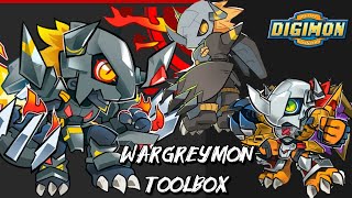 WarGreymon quotToolboxquot Ex6 Deck Profile  Digimon TCG [upl. by Rellia]