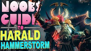 NOOBS GUIDE to HARALD HAMMERSTORM [upl. by Quarta]