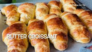 How to make croissant breadrecipe croissant food [upl. by Infield]