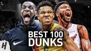 BEST 100 Dunks amp Posterizes of the 2019 NBA Regular Season [upl. by Eixor]