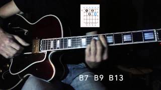 A Child Is Born  Jazz Guitar Chord Harmonization  Chord Shapes  Easy version [upl. by Adiuqram]