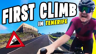 My First 10 KM Climb EVER in Tenerife  El Teide Climbing Challenge [upl. by Mikahs]