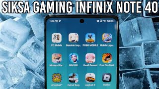 G99 ULTIMATE CHIPSET FAVORIT HP MURAH PERFORMA GAMING INFINIX NOTE 40 [upl. by Arenahs]