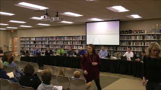 Cedarburg School Board Meeting April 23 2018 [upl. by Acissaj149]