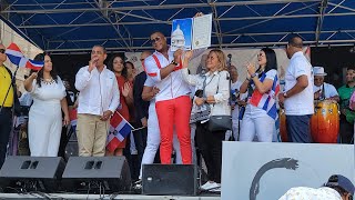 Rep Espaillat entrega proclama a Jandy Ventura y “El Legado” en Festival del Boulevard [upl. by Dudley951]