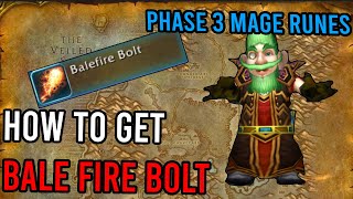 How To Get Bale Fire Bolt Rune  Mage Phase 3 Rune Guide  KallTorak Living Flame NA [upl. by Atinnek]