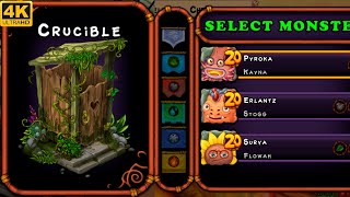 Crucible  Amber Island My Singing Monsters 4k [upl. by Pedrotti]