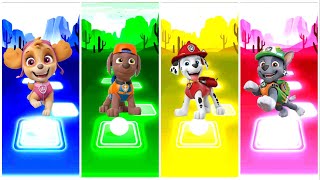 SKYE PAW PATROL EXE 🆚 ZUMA PAW PATROL EXE 🆚 MARSHALL PAW PATROL EXE 🆚 ROCKY PAW PATROL EDM RUSH [upl. by Ybroc]