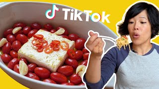 Is The Tiktok Baked Feta Pasta Up To The Hype 🍝 [upl. by O'Brien448]