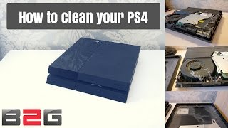 Guide  How to clean dust from your PS4 to STOP overheating  Fan Cleaning [upl. by Suinotna851]