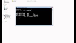 WINDOWS RMDIR COMMAND DEMO [upl. by Eatnuhs]