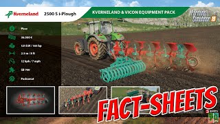 Kverneland amp Vicon EquipmentPack DLC🔥│FACTSHEETS 3│PCKONSOLE│LS19 Landwirtschafts Simulator 19 [upl. by Enomor712]