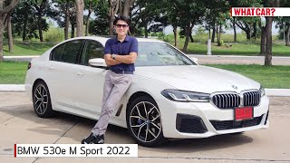 รีวิว BMW 530e M Sport Plugin Hybrid 2022 LCI PHEV รุ่น MinorChange  What Car Thailand [upl. by Adnara]