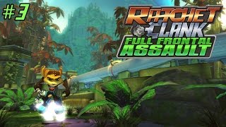 Ratchet amp Clank Full Frontal Assault Walkthrough  Part 3  GrummelNet Plasma Harvester [upl. by Zehcnas]