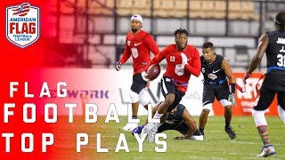 Flag Football Top Plays Michael Vick Ochocinco Nate Robinson and More  NFL [upl. by Lauryn]