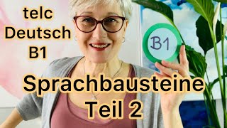 B1 telc  Sprachbausteine Teil 2  Lücken ausfüllen  Deutsch lernen [upl. by Nawek456]