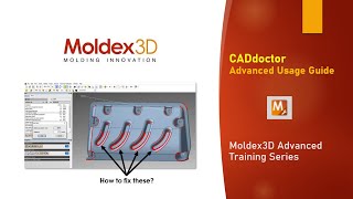 CADdoctor Advanced Usage Guide  Advanced Tips amp Tricks  Moldex3D Studio [upl. by Llebyram]