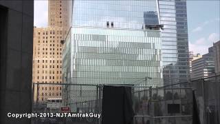 UPDATE One World Trade Center  Freedom Tower 1042013 construction progress part 1 [upl. by Sitrik560]