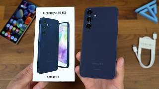 Samsung Galaxy A35 5G Unboxing Samsungs 400 Phone [upl. by Eberto]