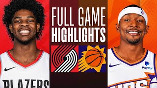 TRAIL BLAZERS at SUNS  FULL GAME HIGHLIGHTS  January 1 2024 [upl. by Erdnaxela909]