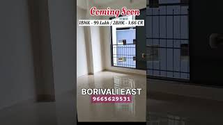 Comingsoon new luxury 1BHK 2BHK Flat in Mumbai borivali realestate property home project flat [upl. by Ahsekyt]