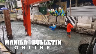 Maynilad to repair damaged water pipeline along Pureza St in Manila [upl. by Nnylylloh]