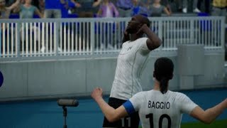 eFootball 2024  Roberto Baggio  Assist 0282 goal di Romelu Lukaku [upl. by Cummine]