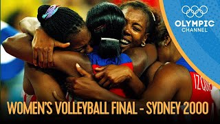 Womens Volleyball Final  CUB v RUS  Sydney 2000 Replays [upl. by Yekram]