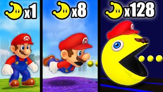 Mario Odyssey but every Moon evolves Mario into PACMAN… [upl. by Refiffej]